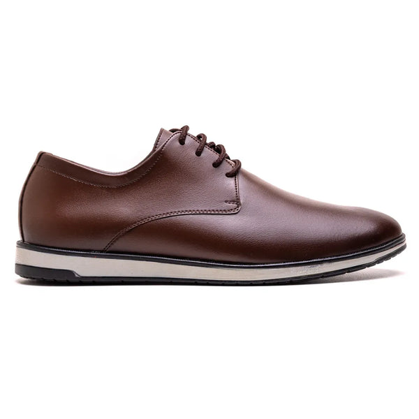 Sapato Derby Masculino Bergano Capuccino