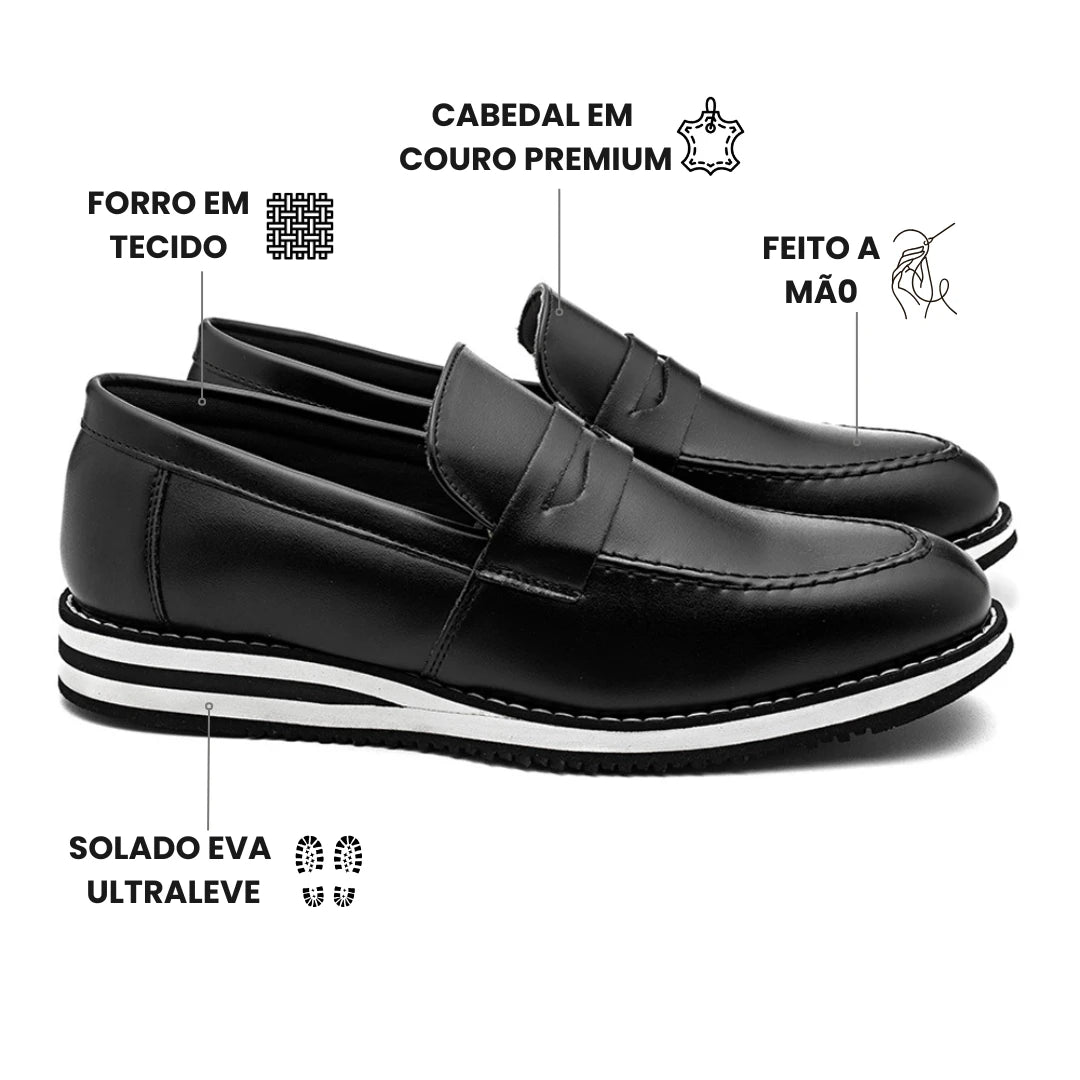 Sapato Loafer Masculino Pietro Preto