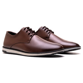 Sapato Derby Masculino Bergano Capuccino