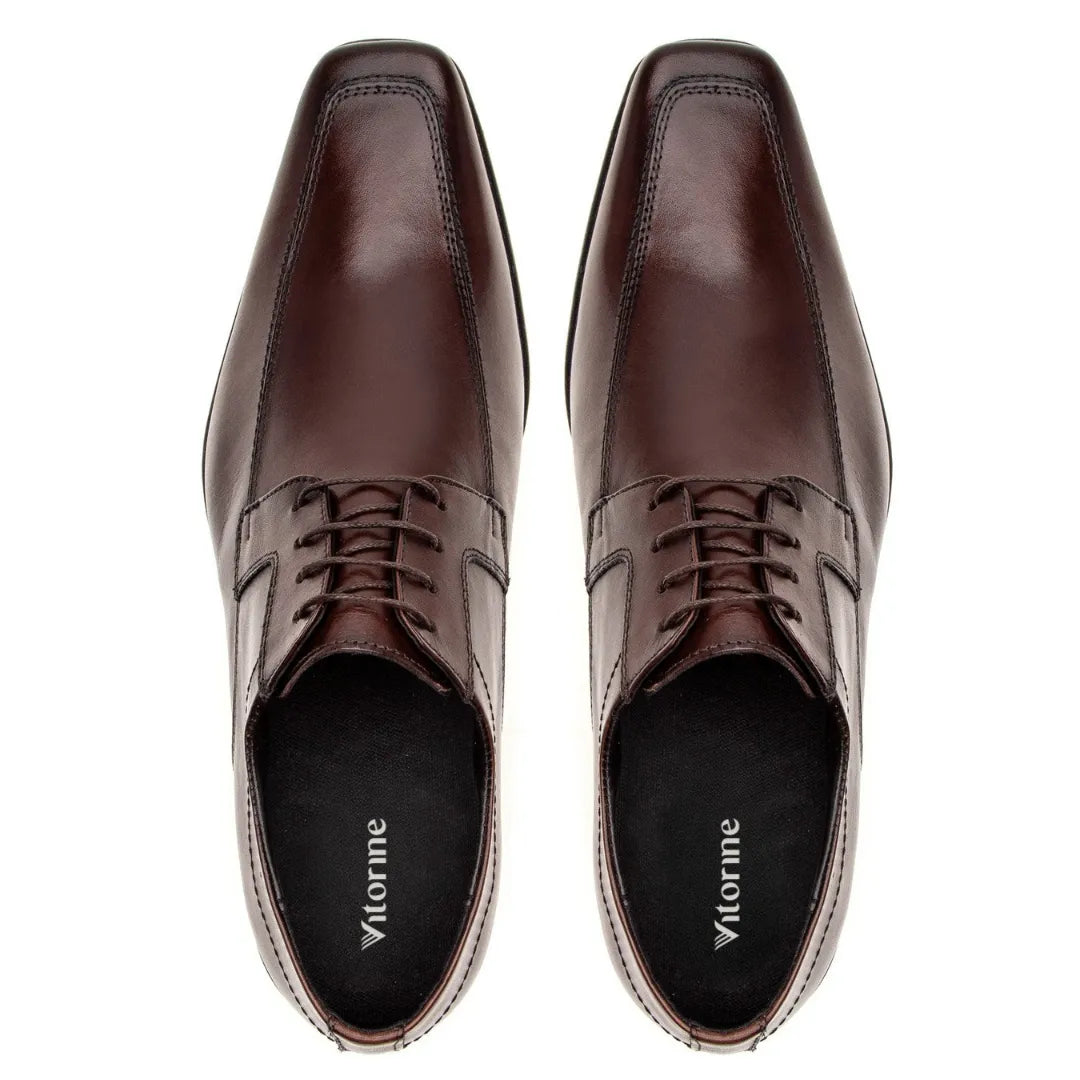 Sapato Derby Masculino Giordano Tabaco