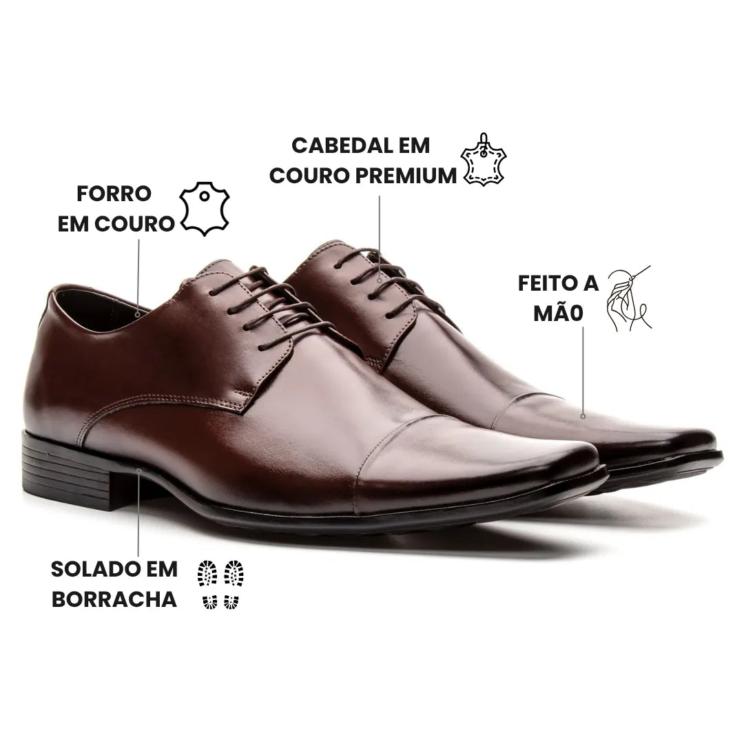 Sapato Derby Masculino James Mouro