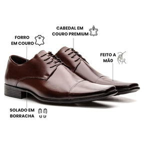 Sapato Derby Masculino James Mouro