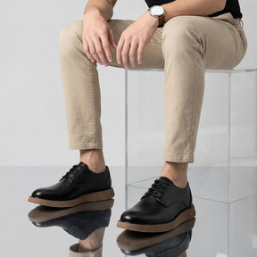 Sapato Derby Masculino Monaco Preto