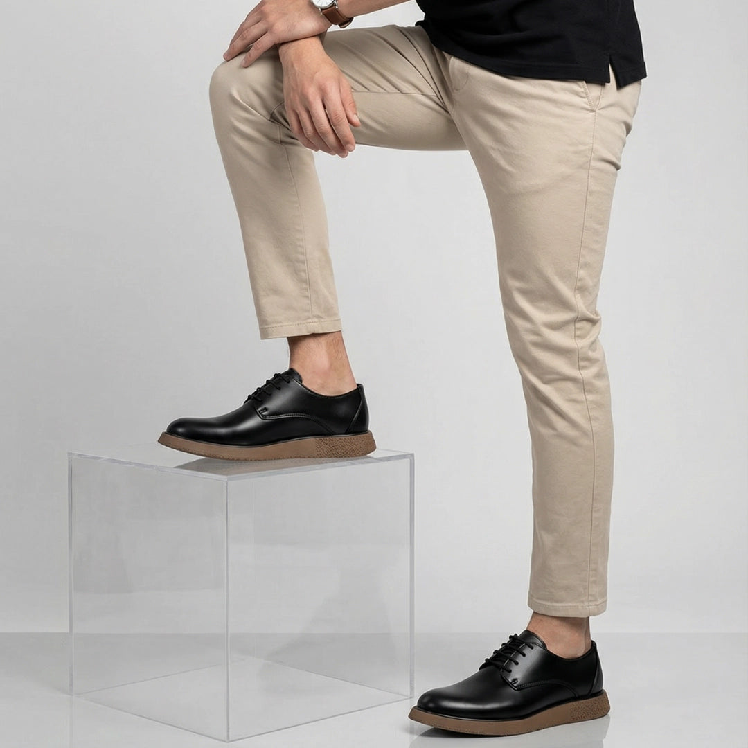 Sapato Derby Masculino Monaco Preto