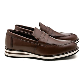 Sapato Loafer Masculino Pietro Café