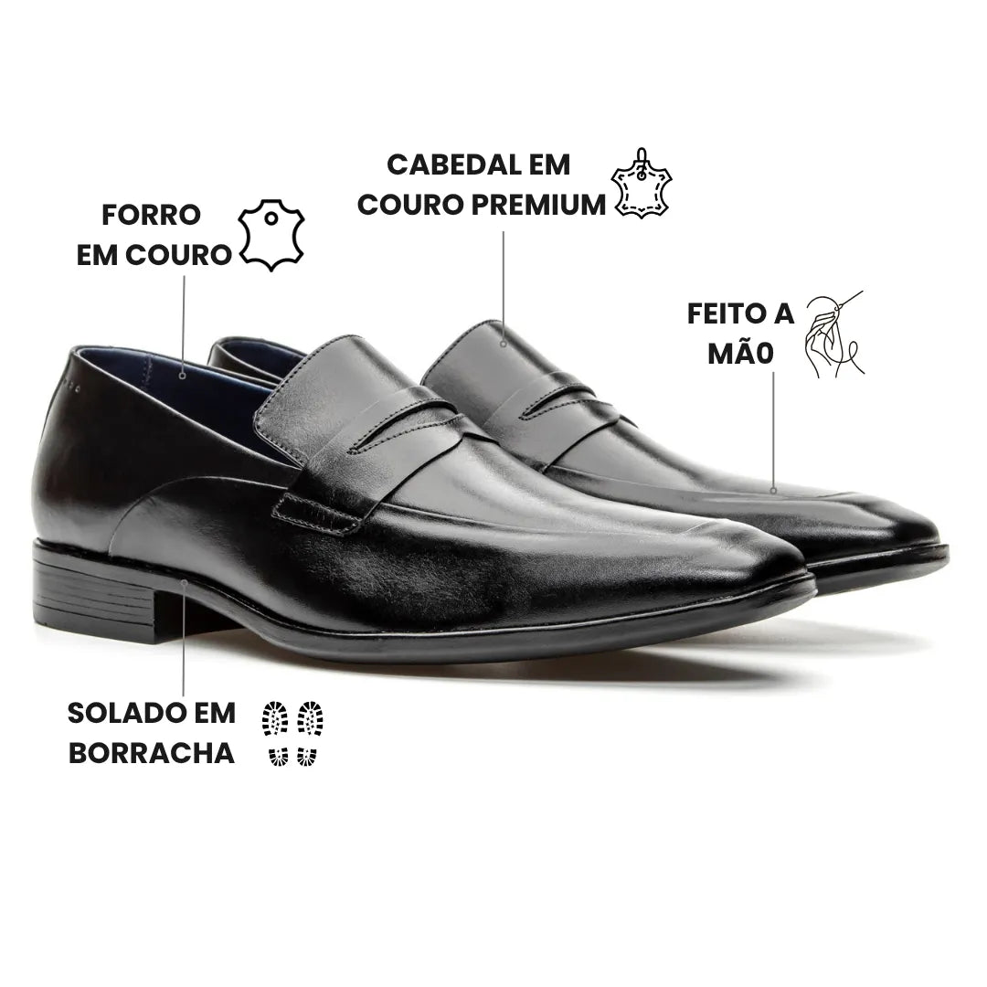 Sapato Loafer Masculino Ravello Preto