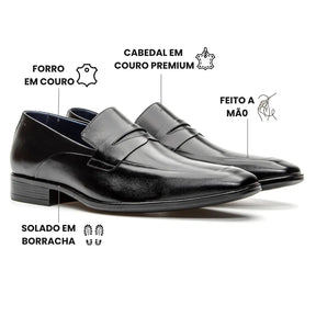 Sapato Loafer Masculino Ravello Preto