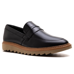 Sapato Loafer Masculino Tratorado Roger Preto