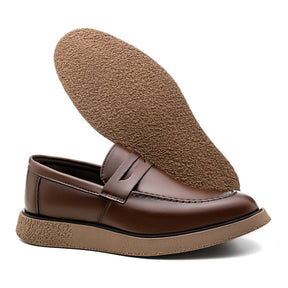 Sapato Loafer Masculino Vincenzo Café