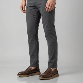 Sapato loafer café em couro premium para trabalho e eventos