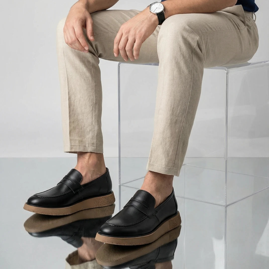 Sapato Loafer Masculino Vincenzo Preto | Vitorine