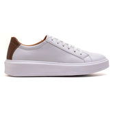 tênis masculino branco em couro premium Vox