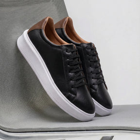 tênis masculino preto confortável para uso diário