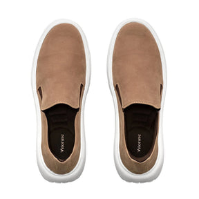 Tênis Slip On Masculino Vinci Camurça Areia